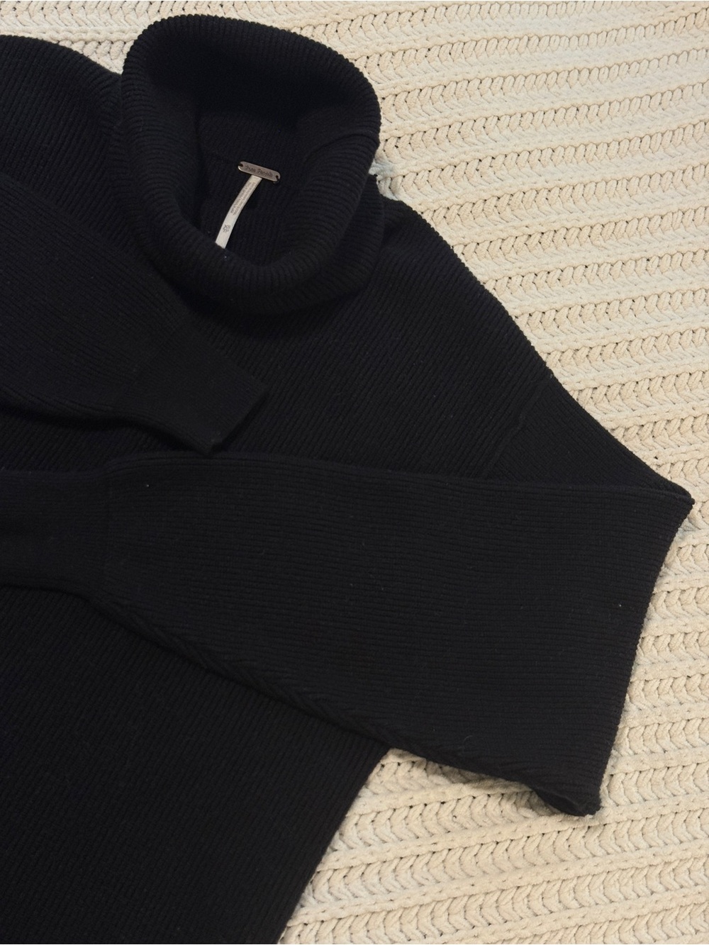 Free People Softly Structured Oversized Turtleneck